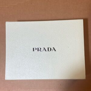 Prada Mint Green Hard Carton Empty Storage Folded  Box